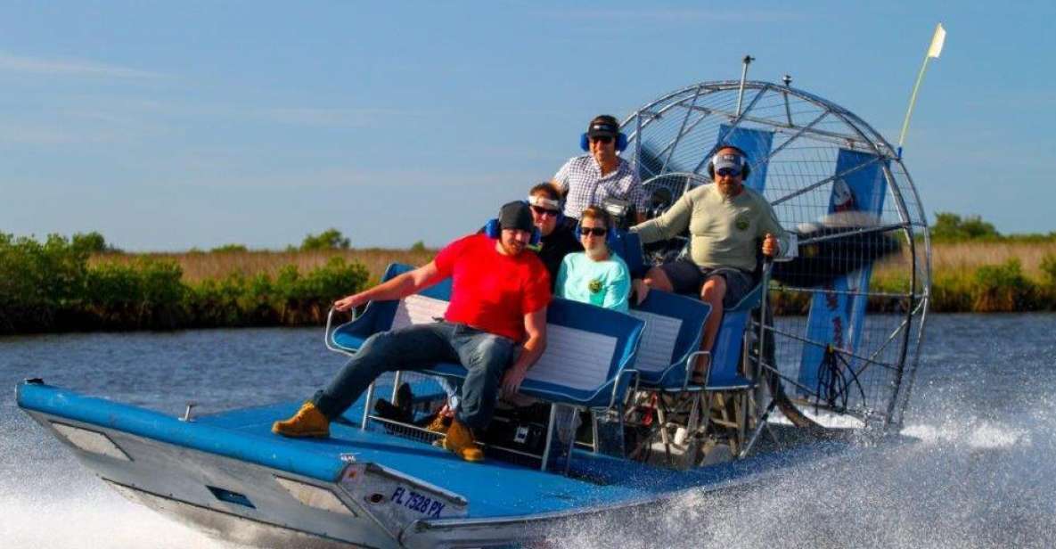 Homosassa: Gulf of Mexico Airboat Ride and Dolphin Watching - Additional Information