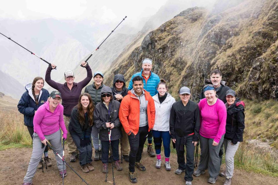 Inca Trail to Machu Picchu (4 Days) - Logistics and Group Size