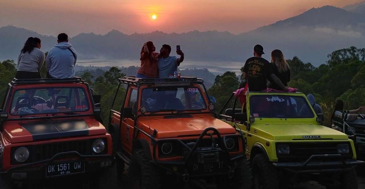 Jeep Adventure Mount Batur (Sunrise, Black Lava, Black Sand) - Frequently Asked Questions