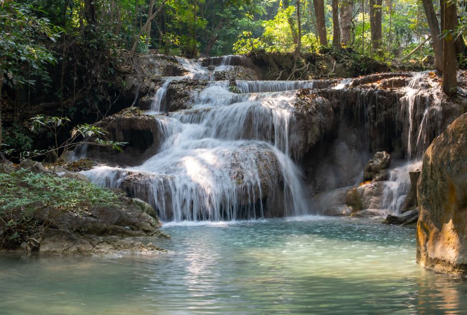 Kanchanaburi: Elephant Sanctuary & Erawan Waterfall Tour - Booking Options and Policies