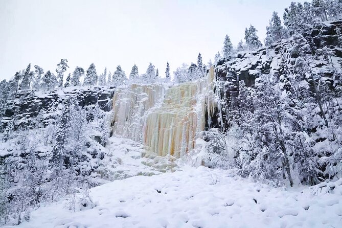 Korouoma Canyon Frozen Waterfalls - Exploring the Frozen Waterfalls