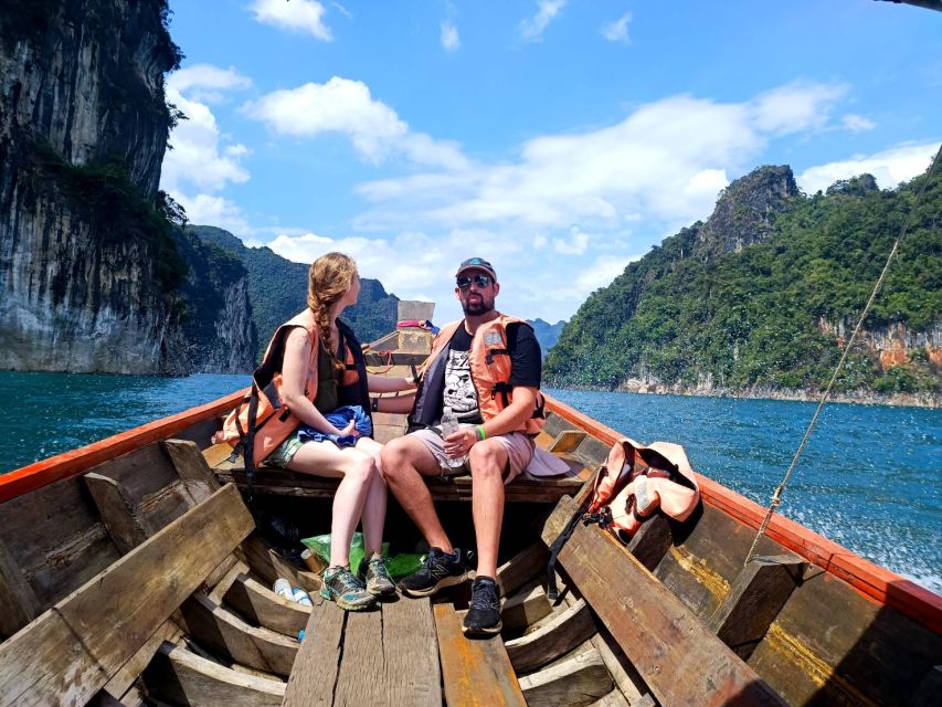 Krabi: Khao Sok National Park & Cheow Lan Lake Boat Tour - Kayaking and Swimming in Cheow Lan Lake