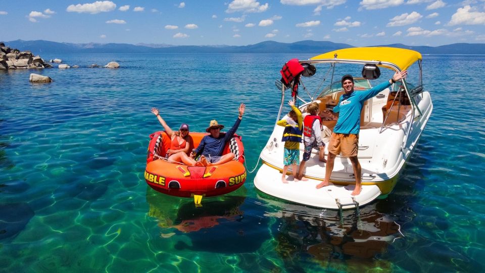 Lake Tahoe: Private Customizable Cruise With Watersports - Frequently Asked Questions