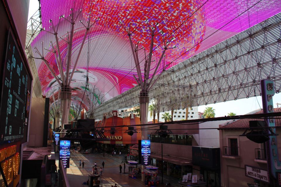 Las Vegas: Fremont Street Experience & Downtown Walking Tour - Inclusions