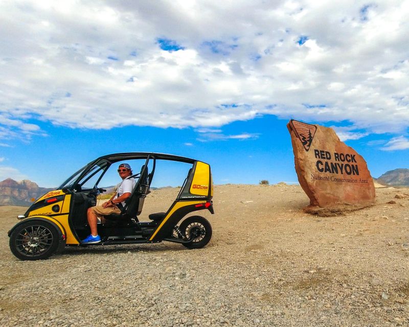 Las Vegas: Red Rock Canyon Ticket and Audio Tour in a GoCar