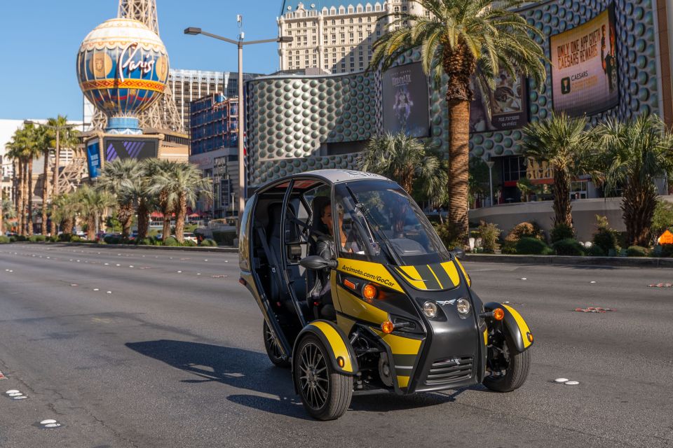 Las Vegas: Talking GoCar 1 Hour Las Vegas Strip Tour - Discovering the Citys History