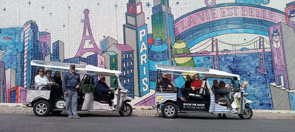 Lisbon: All City Standard Private Guided Tour by Tuk-Tuk - Legendary Pastries and Street Art