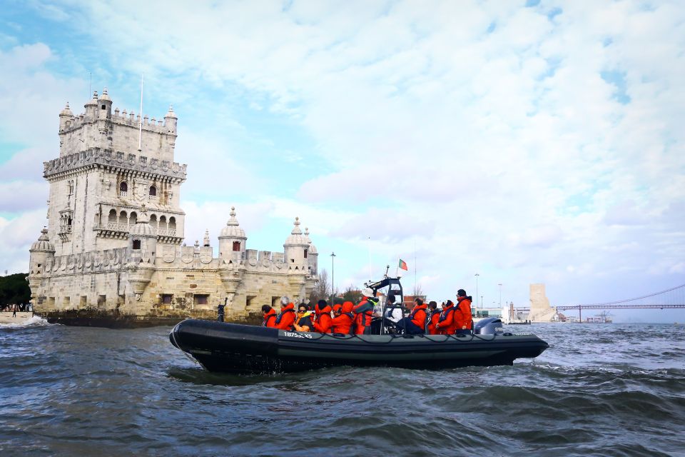 Lisbon: Sunset Speedboat Tour With Complimentary Drink - Booking and Cancellation Policy