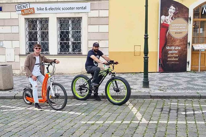 Live Guided 120 Min Electric Trike & E-Scooter Tour of Prague - Inclusions and Amenities