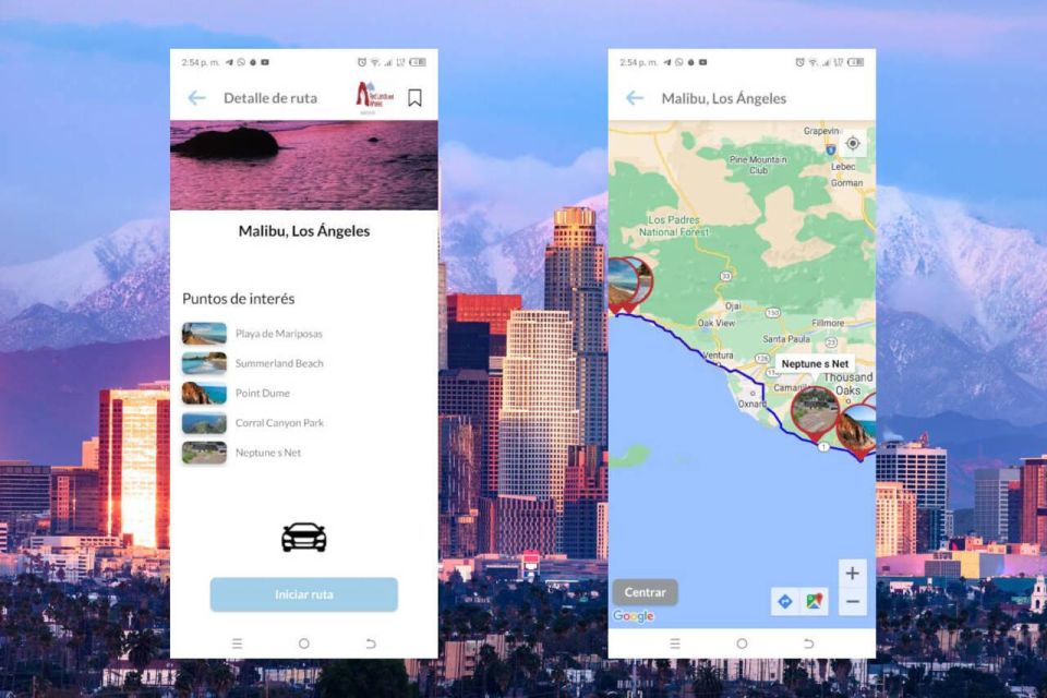 Los Angeles Self-Guided Tour App - Multilingual Audioguide - Validity Period