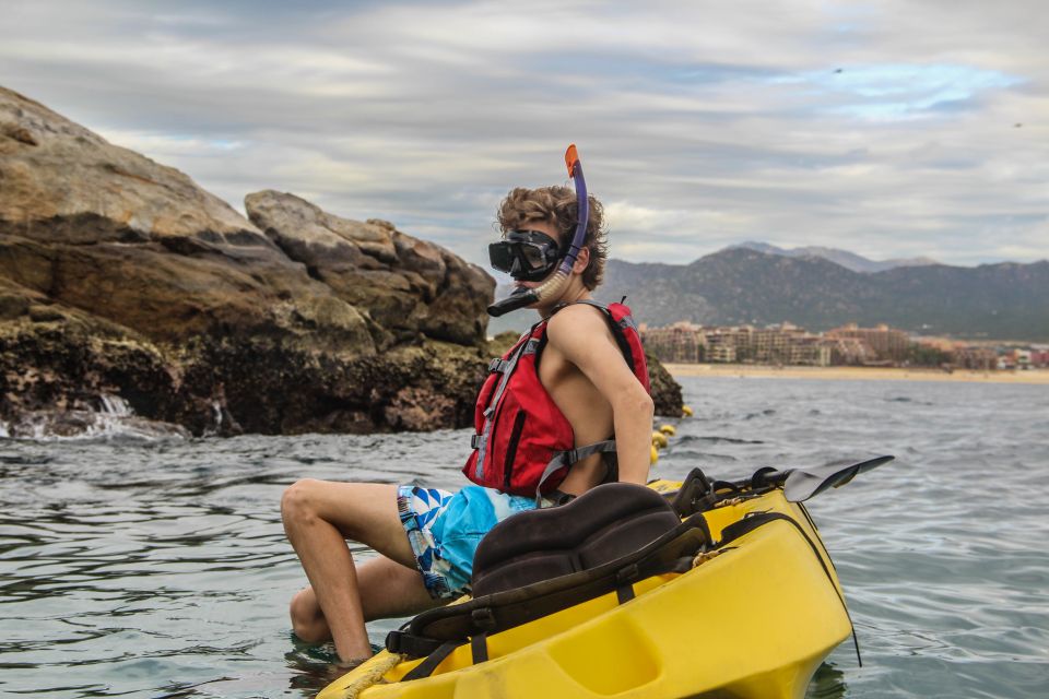 Los Cabos: Private Kayaking and Snorkeling Tour at the Arch - Snorkeling at Pelican Rock