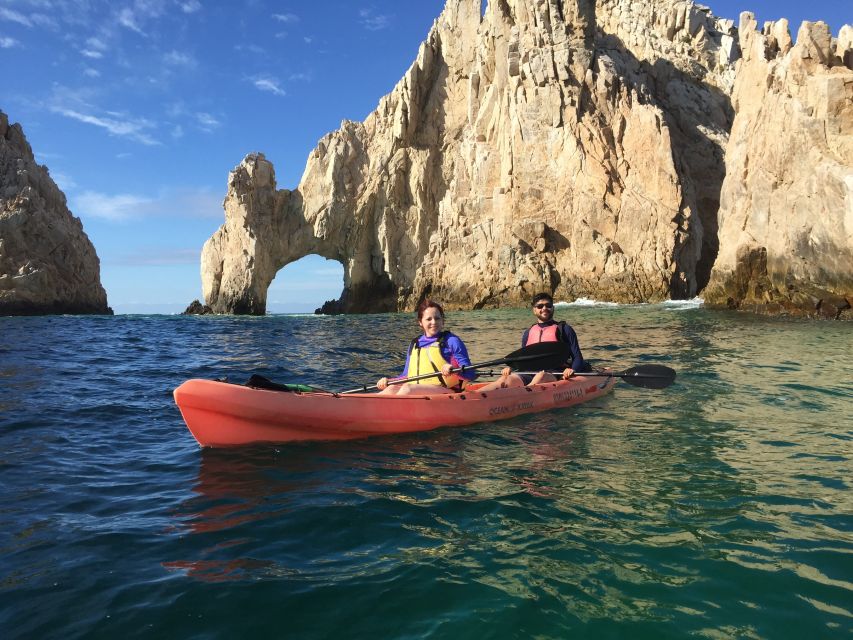 Los Cabos: The Arch and Lovers Beach Kayaking + Snorkeling - Frolic With Sea Lion Colony