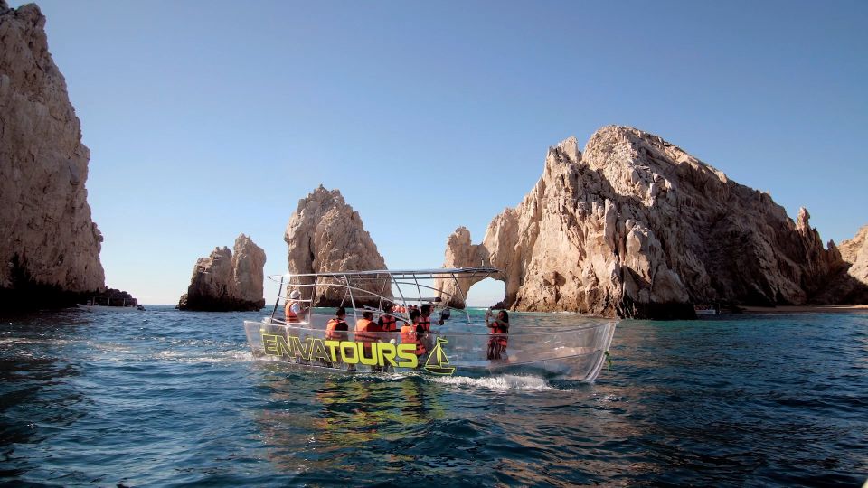 Los Cabos: Transparent Boat Tour With Optional City Tour - Marine Life Exploration