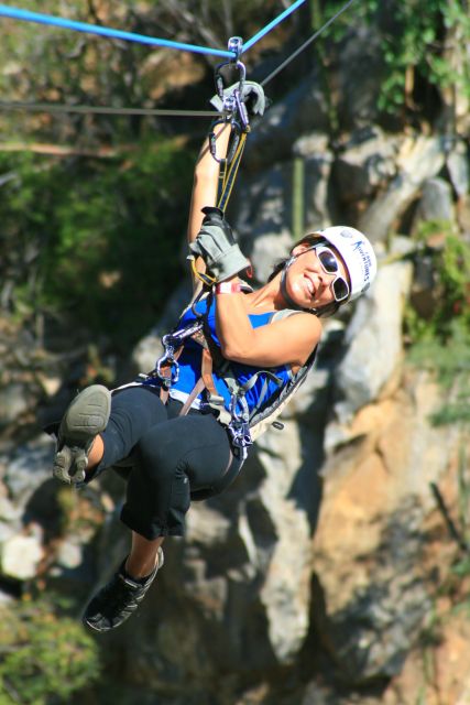 Los Cabos: Zip Lines and UTVS With Mexican Lunch and Drinks - Suspended Bridges and Rappelling