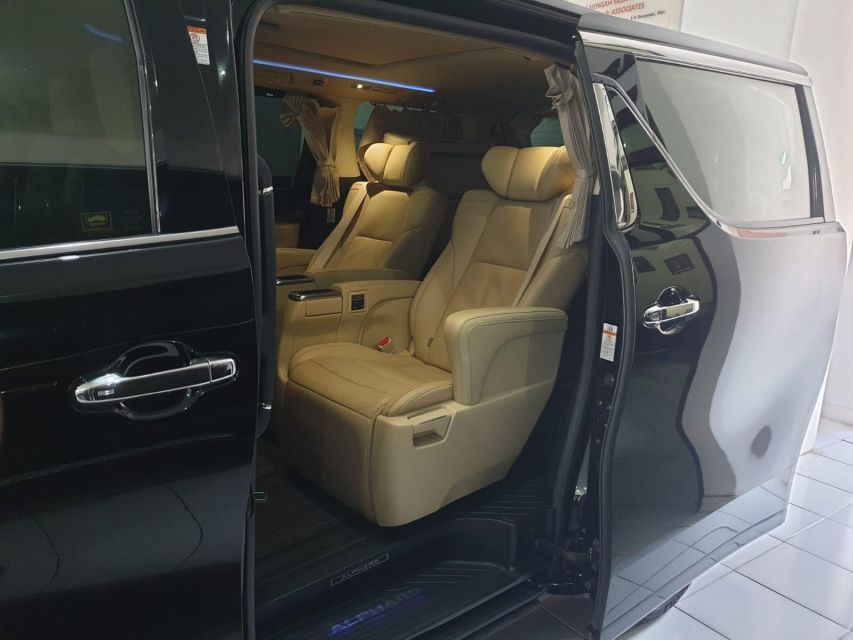 Luxury Toyota Alphard Car Hire With Tour Driver in Bali - Pricing Overview