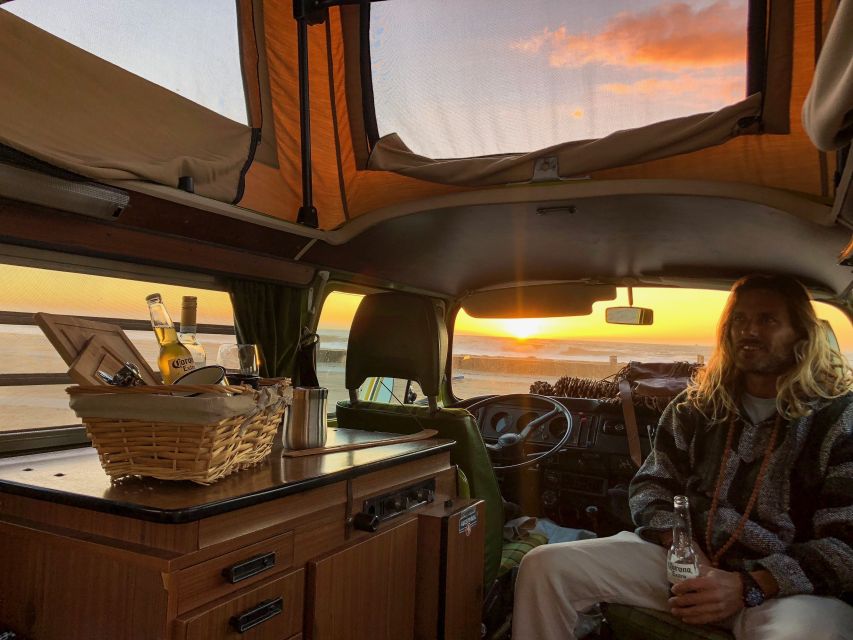 Malibu Beach: Surf Tour in a Vintage VW Van - Vintage VW Campervan Lunch Delight