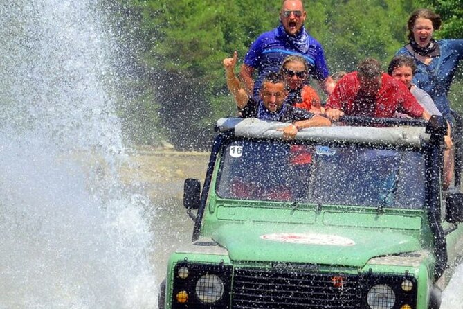 Marmaris Jeep Safari Tour With Waterfall and Water Fights - Visiting Jesus Beach