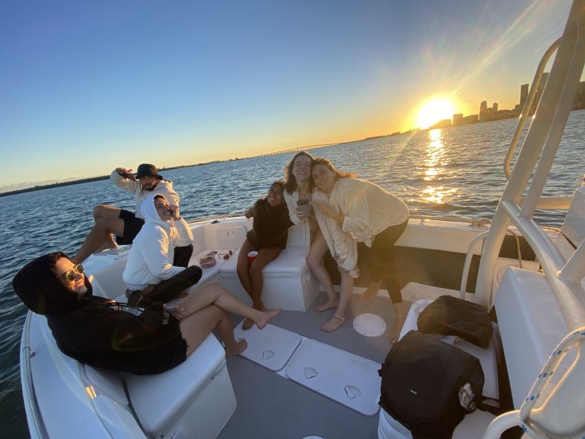 Miami: Private Sunset Boat Tour With Bottle of Champagne - Tour Highlights