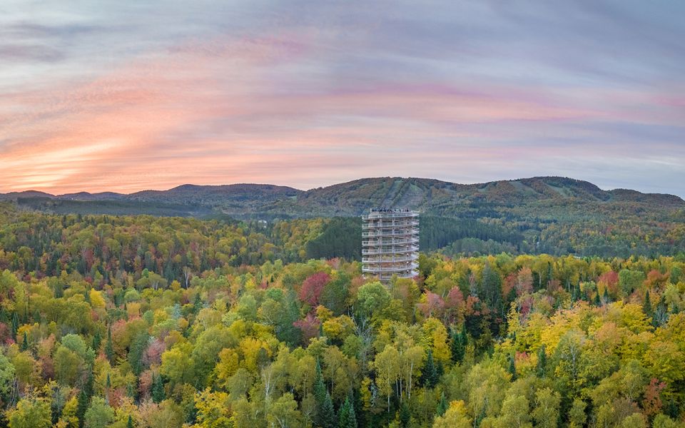 Mont-Tremblant: Laurentians Treetop Observatory and Walk - Round Trip and Duration