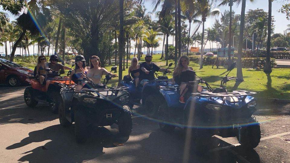 Nassau: Guided ATV City and Beach Tour With Lunch - Itinerary Overview