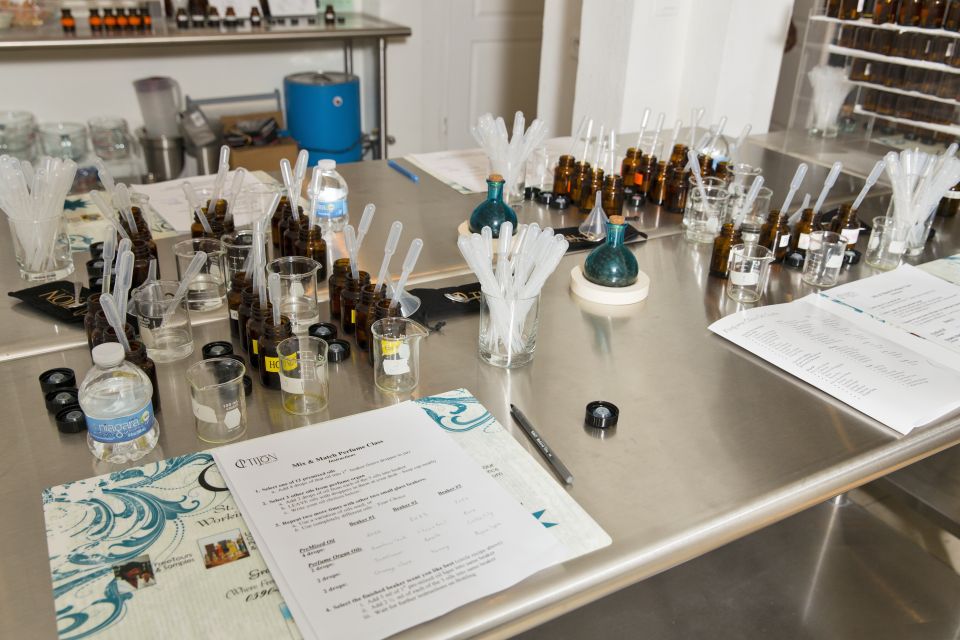 New Orleans: Create Your Own Perfume or Cologne Workshop - Reserve and Pay