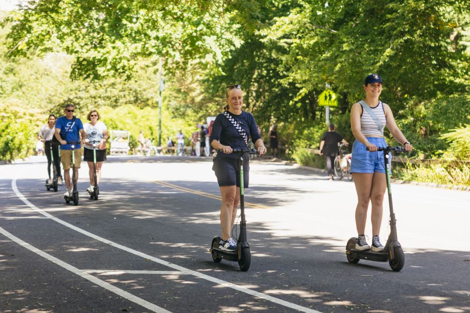 New York City: Central Park Electric Scooter Tour - Bethesda Fountain and Landmarks