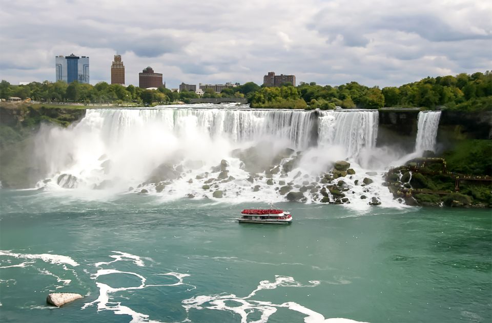 Niagara Falls, Canada: Boat Tour & Journey Behind the Falls - Skylon Tower