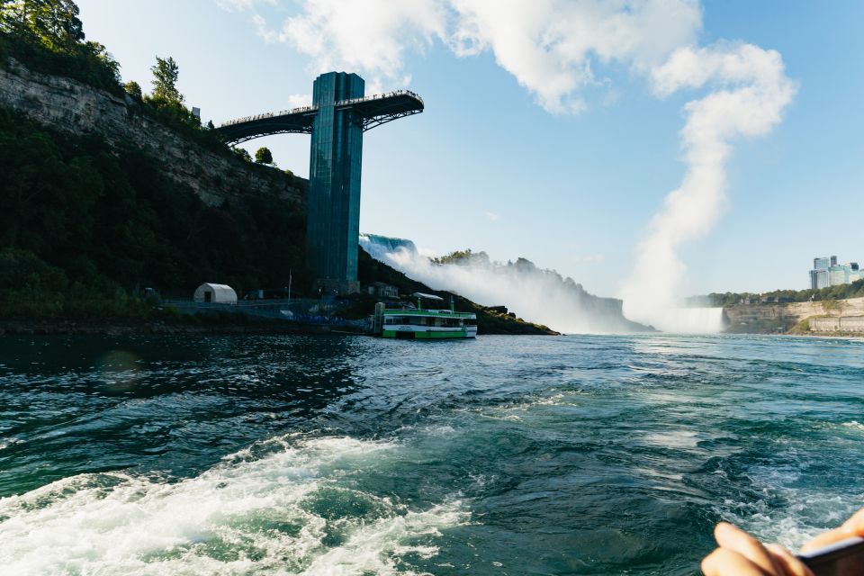 Niagara Falls, Canada: First Boat Cruise & Behind Falls Tour - Visiting Iconic Niagara Landmarks