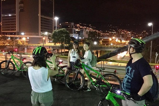 Night Bike Tour In Medellin, Typical Snacks, Beer and Spectacular Viewpoints - Local Snacks and Beverages