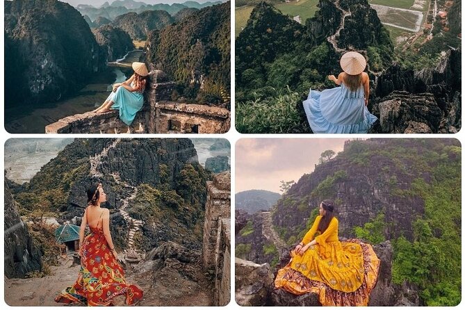 Ninh Binh Hoa Lu Trang An Mua Cave - Biking, Buffet Lunch, Hiking, Boat Trip - Boat Trip Through Grottoes