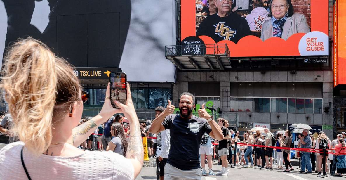 NYC: See Yourself on a Times Square Billboard for 24 Hours - Important Content Restrictions