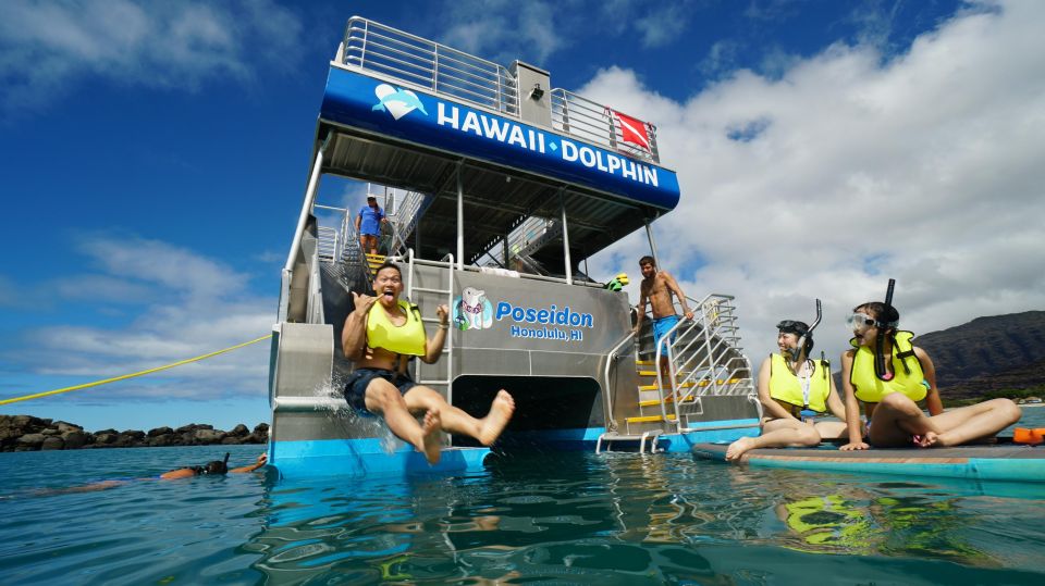 Oahu: Dolphin Watch, Turtle Snorkel, Waterslide Activities, - Additional Offerings and Rentals