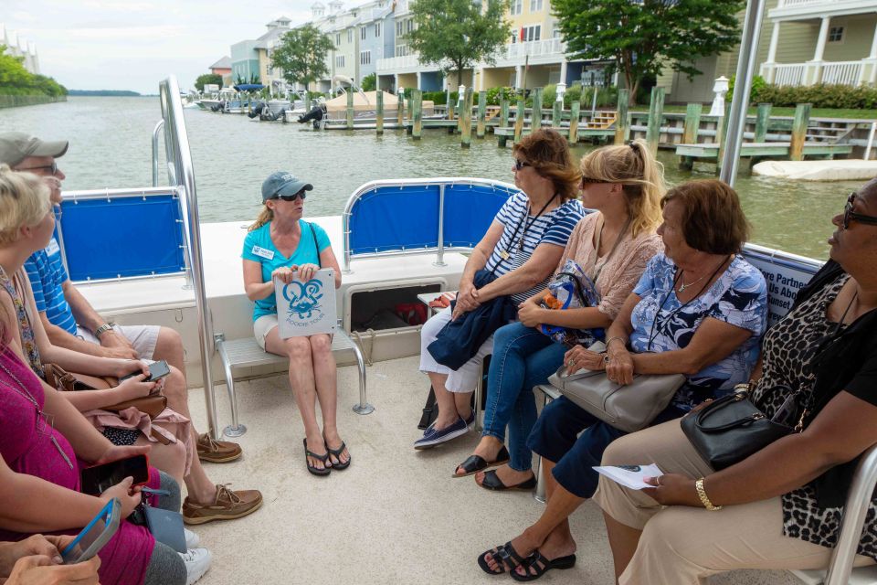 Ocean City: Bay Hopping Food Boat Tour With Tastings - Discovering Unique Waterfowl in Sinepuxent Bay