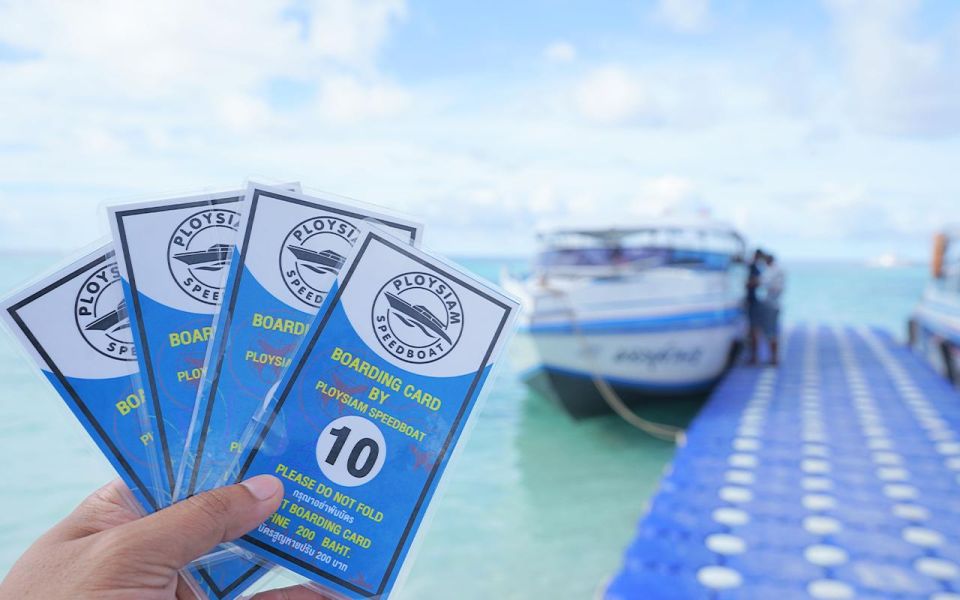 One Way Speedboat and Van Ticket Koh Lipe to Hat Yai Airport - Speedboat Journey