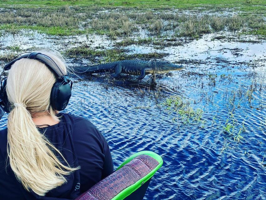 Orlando: Everglades Airboat Ride and Wildlife Park Ticket - Hands-On Alligator Demonstration