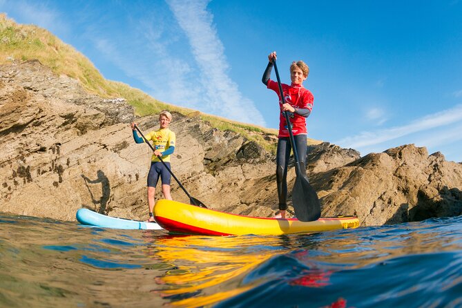 Paddleboarding Around Newquays Coastline - Discovering Newquays Dramatic Coastline