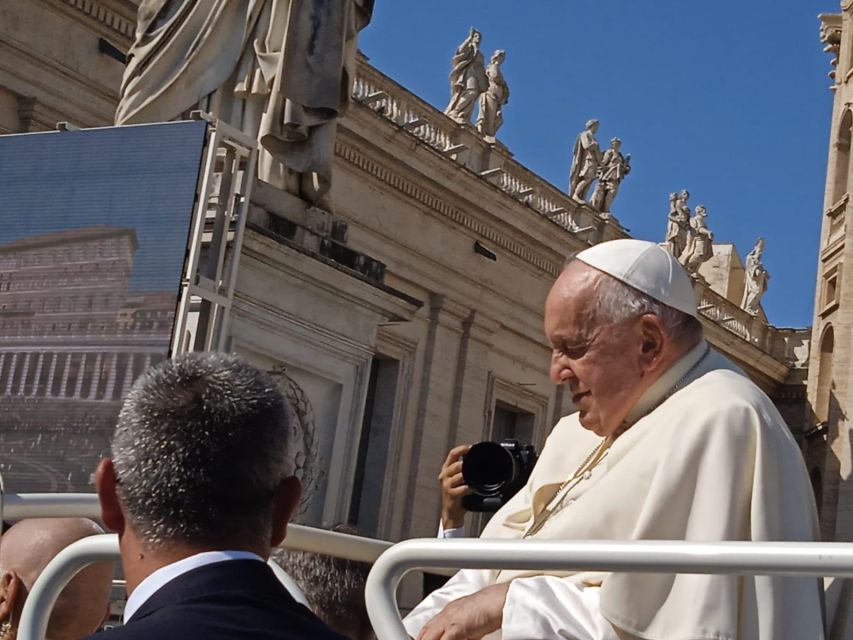 Papal Audience in Rome Private Tour - Luxury Transportation and Transfer