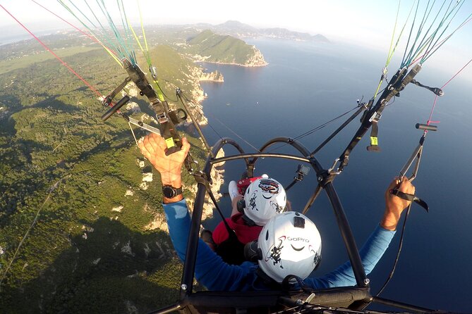 Paramotor Trike Flight at Corfu - Transportation Options Available