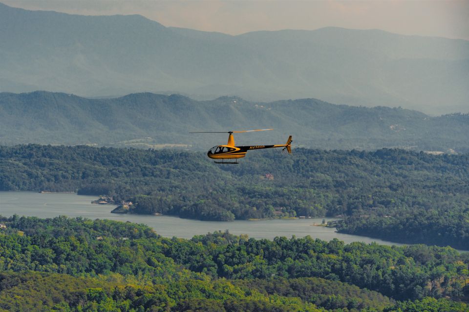 Pigeon Forge: French Broad River and Lake Helicopter Trip - Pilot and Guide