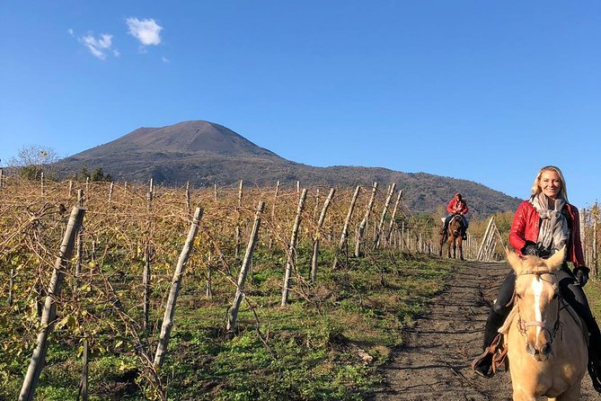 Pompeii Guided Tour & Horse Riding on Vesuvius With Wine Tasting - Minimum Age and Weight Limit