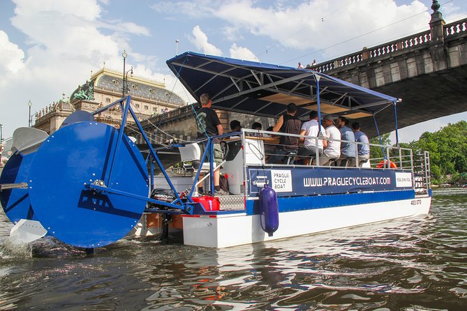 Prague Cycle Boat - The Swimming Beer Bike - Private Tour for Celebrations