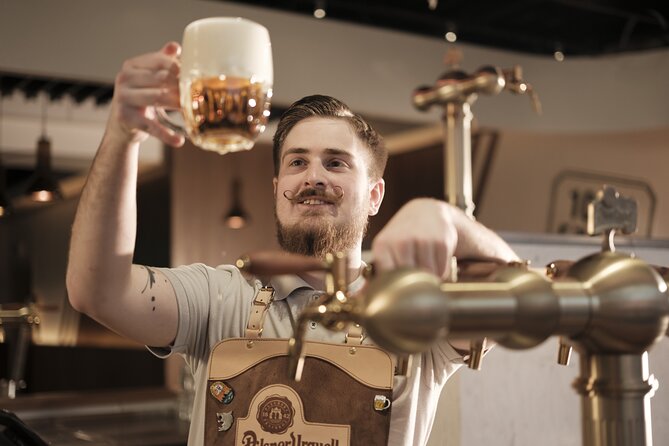Prague Pilsner Urquell Museum With 3 Free Beer Tastings - Three Beer Tastings and Tapster Shows