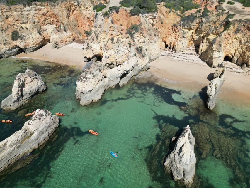 Praia Do Vau -Kayak Cave and Cliff Tour - Alvor and Portimão - Meeting Point