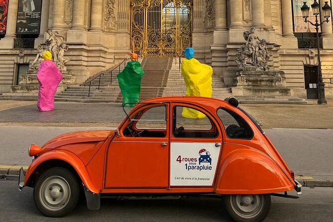 Private Tour of Paris for 3 Hours in a Vintage Citroën 2CV - Vintage 2CV Experience