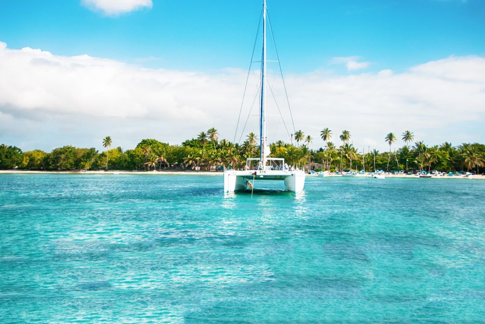 Punta Cana: Catamaran Boat to Saona Island With Buffet Lunch - Natural Swimming Pool