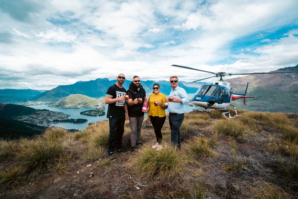 Queenstown: Helicopter Flight and Gin Tasting Tour - Detailed Itinerary