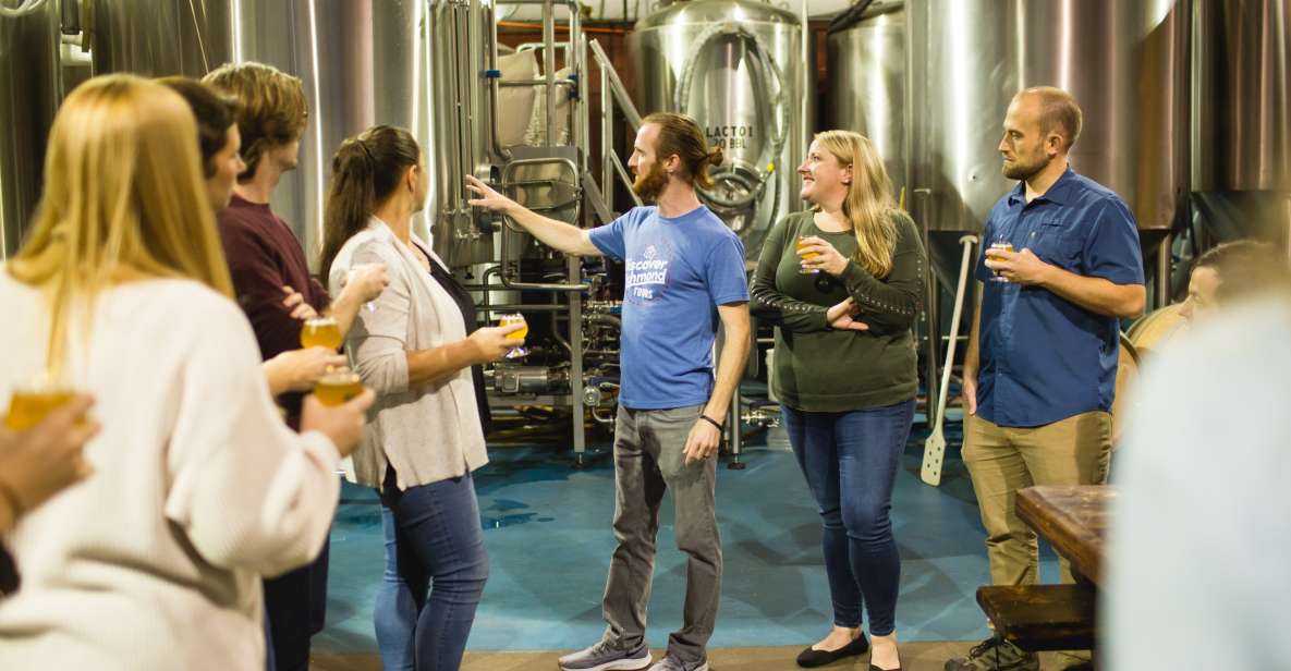 Richmond: Guided Tour of Local Breweries With Tastings - Inclusions and Exclusions