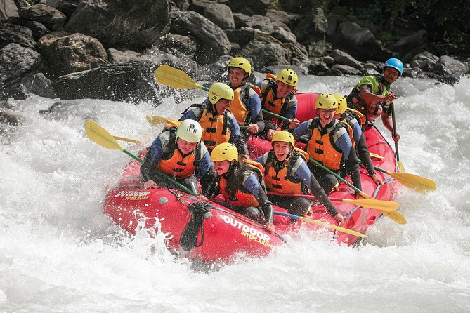 River Rafting Lütschine in Bernese Oberland - Speedy Ride up to 8 Mph