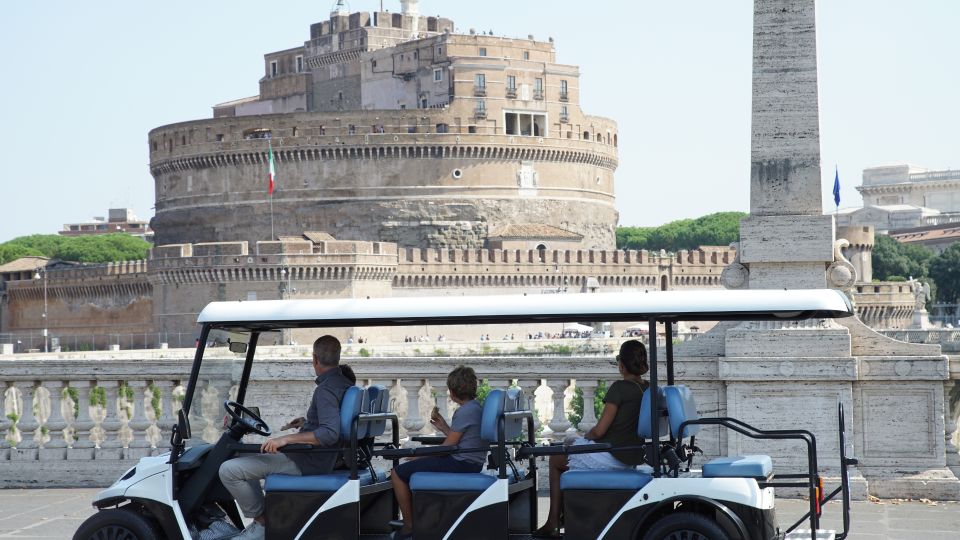 Roman Evening Golf Cart Tour + Pizza & Gelato | Max 6 People - Authentic Pizza and Gelato