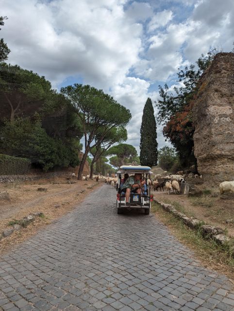 Rome: Appian Way & Catacombs Golf Cart Shared Tour - Quintilis Villas Plots Unveiled